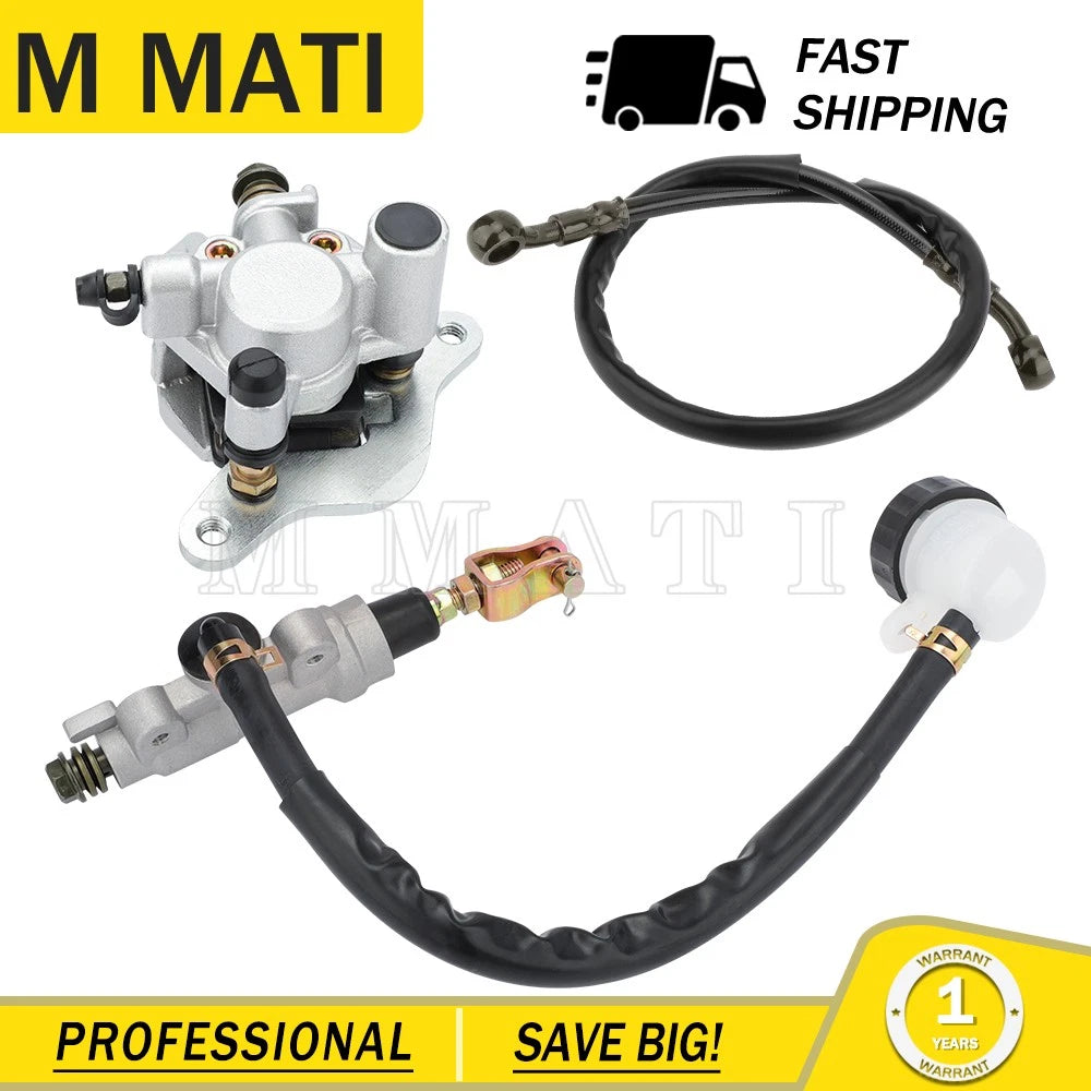 Rear Brake Caliper Master Cylinder Hose Assy for Yamaha YZ80 YZ85 (2001–2023)