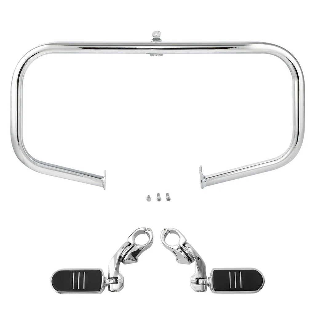 Engine Guard Crash Bar w/ Footpeg for Harley Road Glide (2009 - 2024)