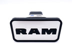 Tow Hitch Cover with Mirrored ABS for Ram 2 Inch Receiver (2019–2026)