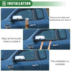 Set of 2 Window Weatherstrip Trim Seal Belt for Ford Ranger (1999–2011) 6L5Z1021453AA