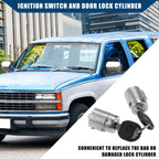 Ignition Switch Lock Cylinder w/ Key for Chevrolet GMC Yukon 