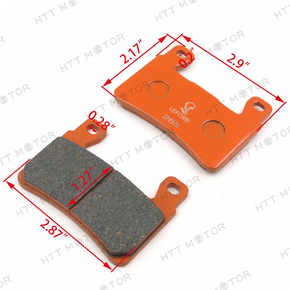Carbon Ceramic Brake Pads for Honda CBR900RR CBR929RR CBR954RR RC51 SP1 (FA265)