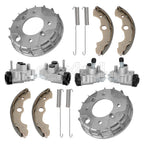 Front L/R Brake Cylinder & Drum Kit for Honda Rancher 400 TRX400 (2004–2007)