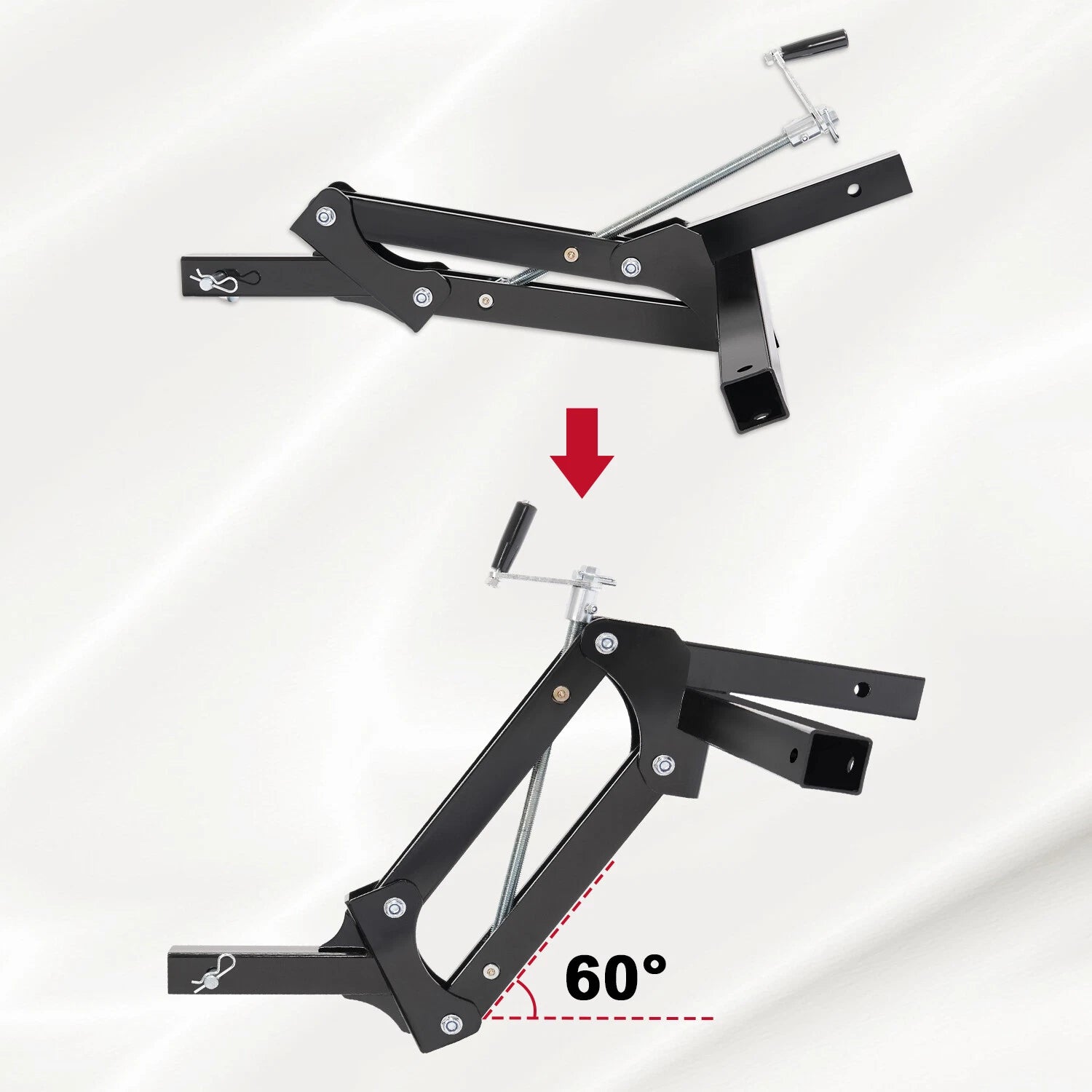 1-Point Lift for Universal Tow Behind Tractor (50") 2" Receiver