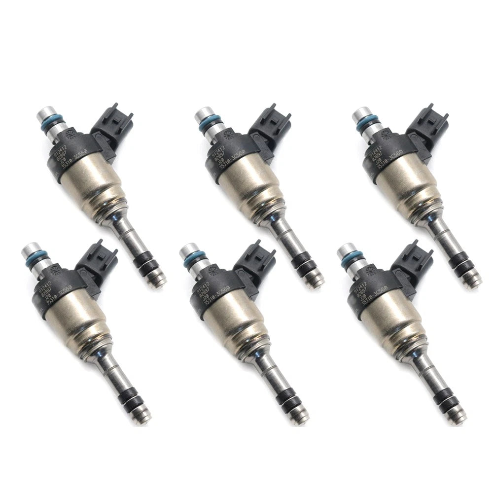 6x Fuel Injectors for Kia Sedona Sorento Cadenza K900 Hyundai Santa Fe XL Azera