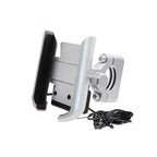Handlebar Mirror Base Mount for Motorcycle (Universal) - USB Charger