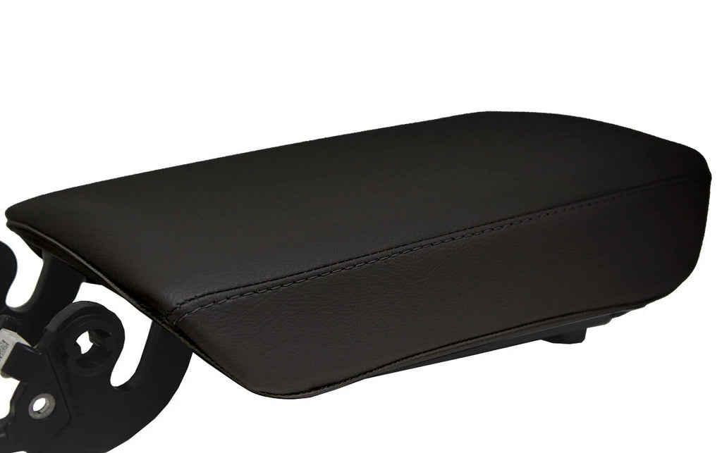 Console Lid Armrest Cover for Tesla Model 3 (2017–2020) Black PVC Leather