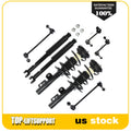 Set of 4 Struts Coil Assembly for Ford Flex (2010–2012)