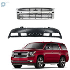 Front Bumper Cover and Grille for Chevy Suburban/Tahoe (2015–2020)