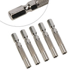 Set of 5 Hex 6.35mm Inserts for Electric Screwdriver (1/4")
