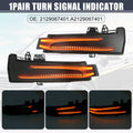 1 Pair LED Wing Mirror Indicator Turn Signal Light 2129067401 for Mercedes W176 (2013–2018)