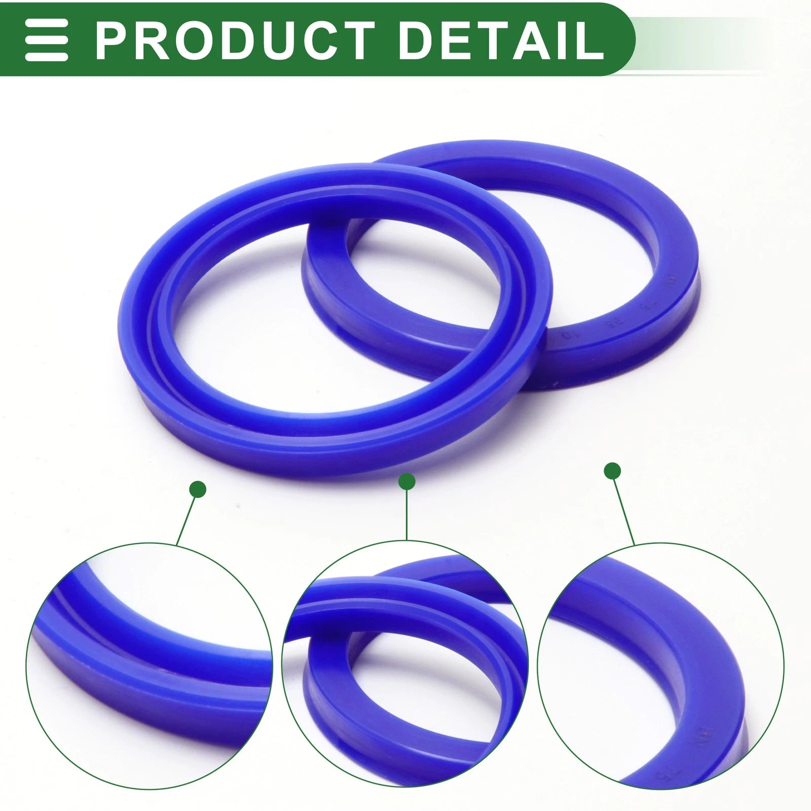 Set of 5 Oil Seal Rotary Shaft Seal 75x95x10mm High Pressure for Various Models