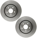 Set of 2 Front Disc Brake Rotors for Ford Explorer, Flex, Lincoln MKT (2009–2019)