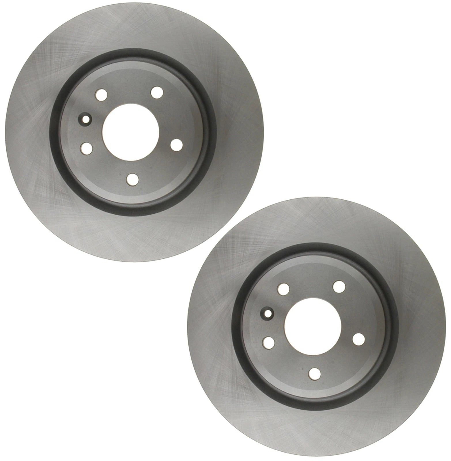 Set of 2 Front Disc Brake Rotors for Ford Explorer, Flex, Lincoln MKT (2009–2019)