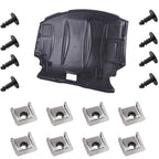 17-Piece Front Engine Splash Panel Kit for BMW 5 Series (2004-2007)