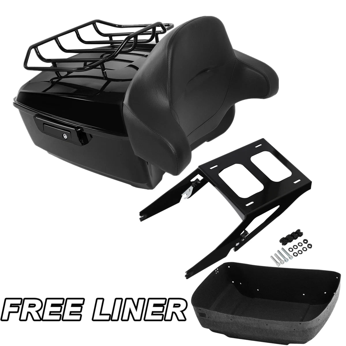 Trunk Backrest Mount Rack for Harley Sport Glide (2018–2020)
