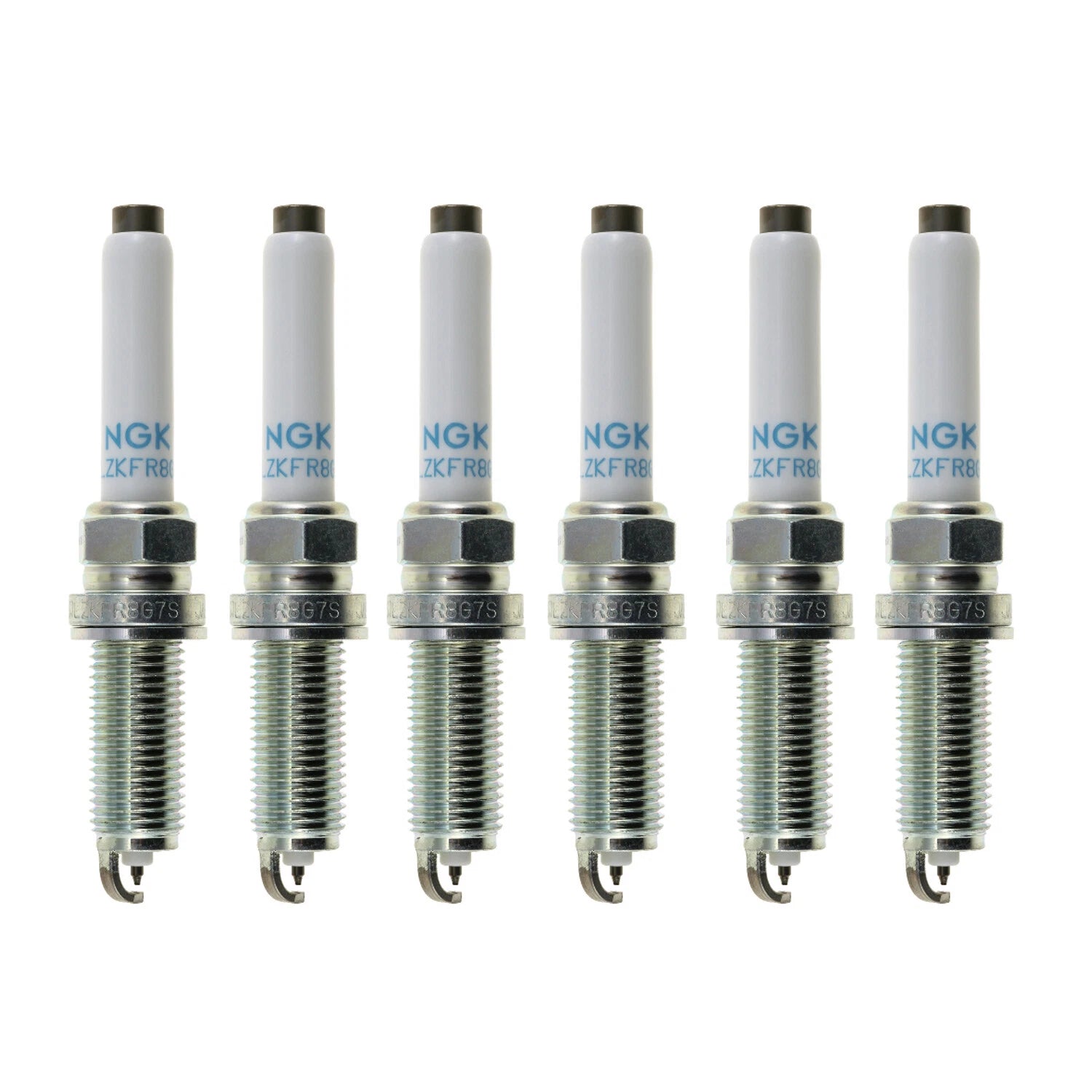 Set of 6 NGK Laser Iridium Spark Plugs for MB M276 W205 W218 W238 W231 (2010–2020)