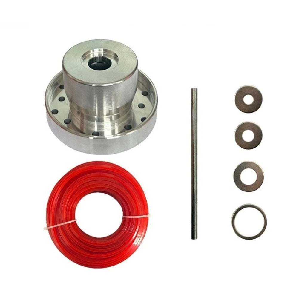 Aluminum Alloy Trimming Head with 30m Grass Cutting Rope for Lawn Care