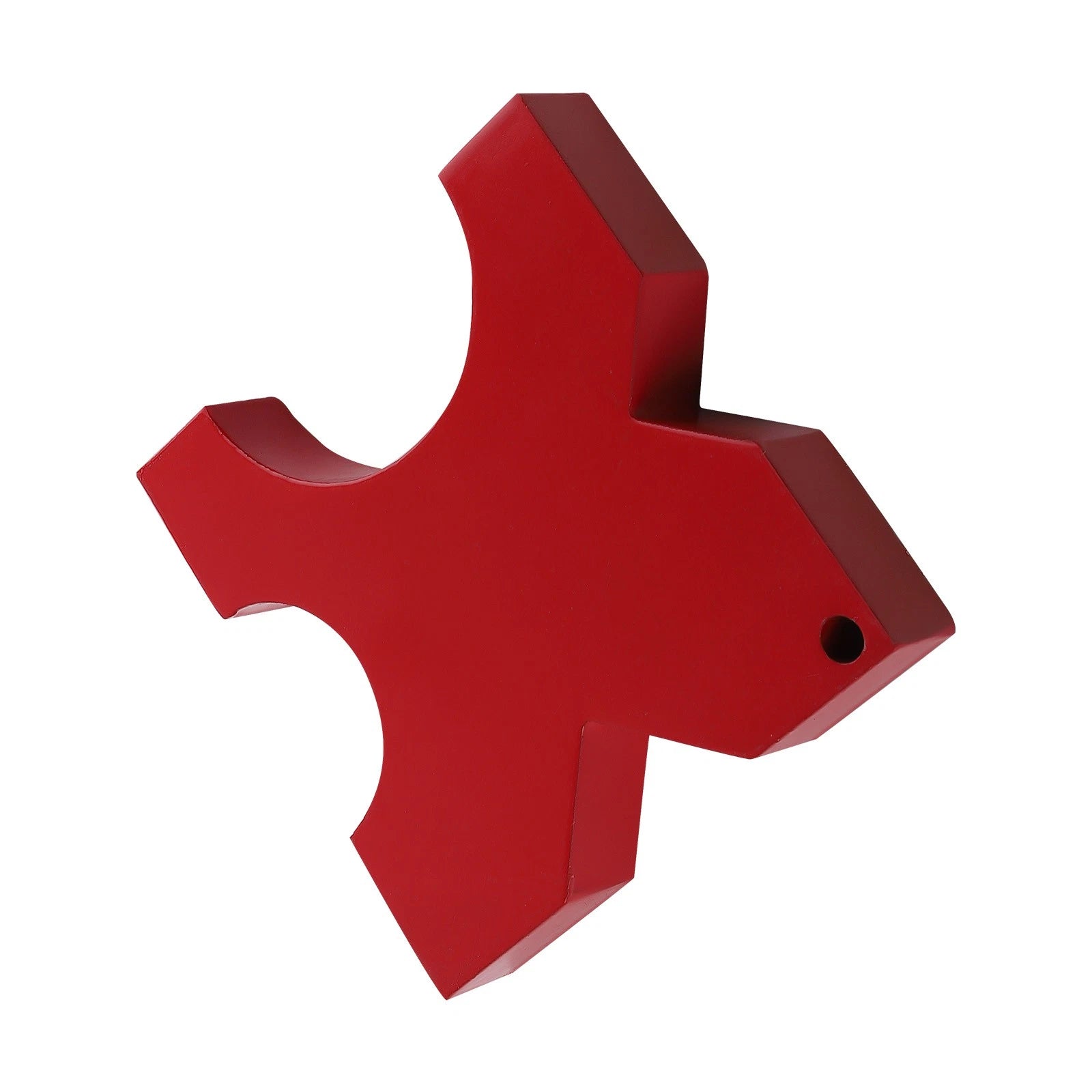 Set of 2 H-Frame Press Bed Plates for Metal Shop Press (5x5x1 inch)