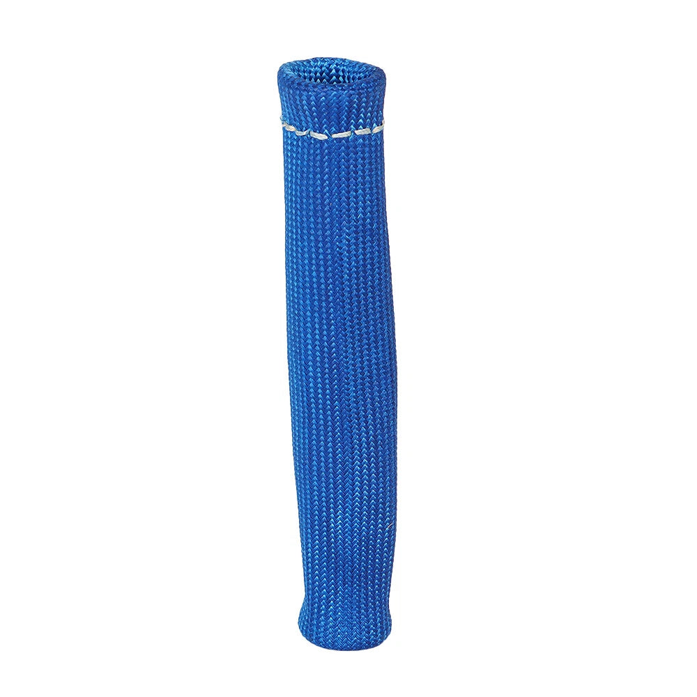 8Pcs Blue Spark Plug Wire Boots Heat Shield for SBC BBC 350