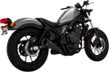 Vance & Hines Black Upsweep Slip-On Muffler for Honda Rebel CMX 500 300 (2017–2025)