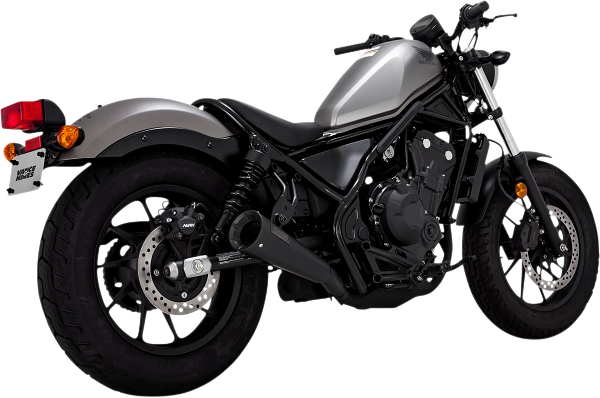 Vance & Hines Black Upsweep Slip-On Muffler for Honda Rebel CMX 500 300 (2017–2025)