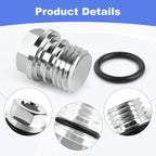 Aluminum Engine Oil Drain Plug w/O-Ring for FR600V, FR651V, FR691V, FR730V