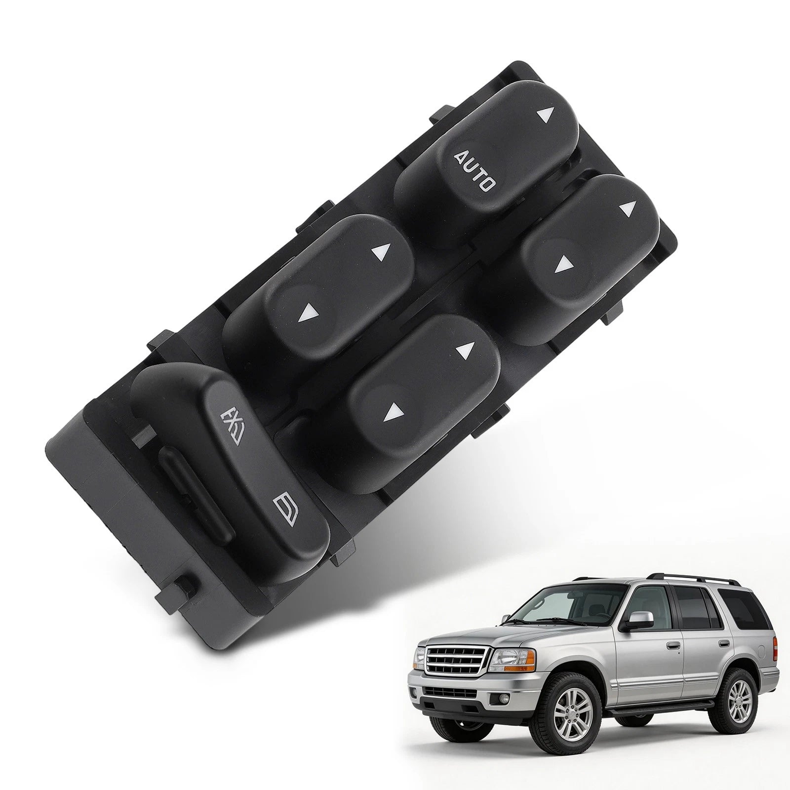 Master Window Switch Front Left For Mercury Mountaineer 4.0L 4.6L 2002-2003
