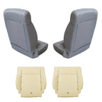 Set of 2 Seat Covers with Foam for Jeep Wrangler (2007-2012)