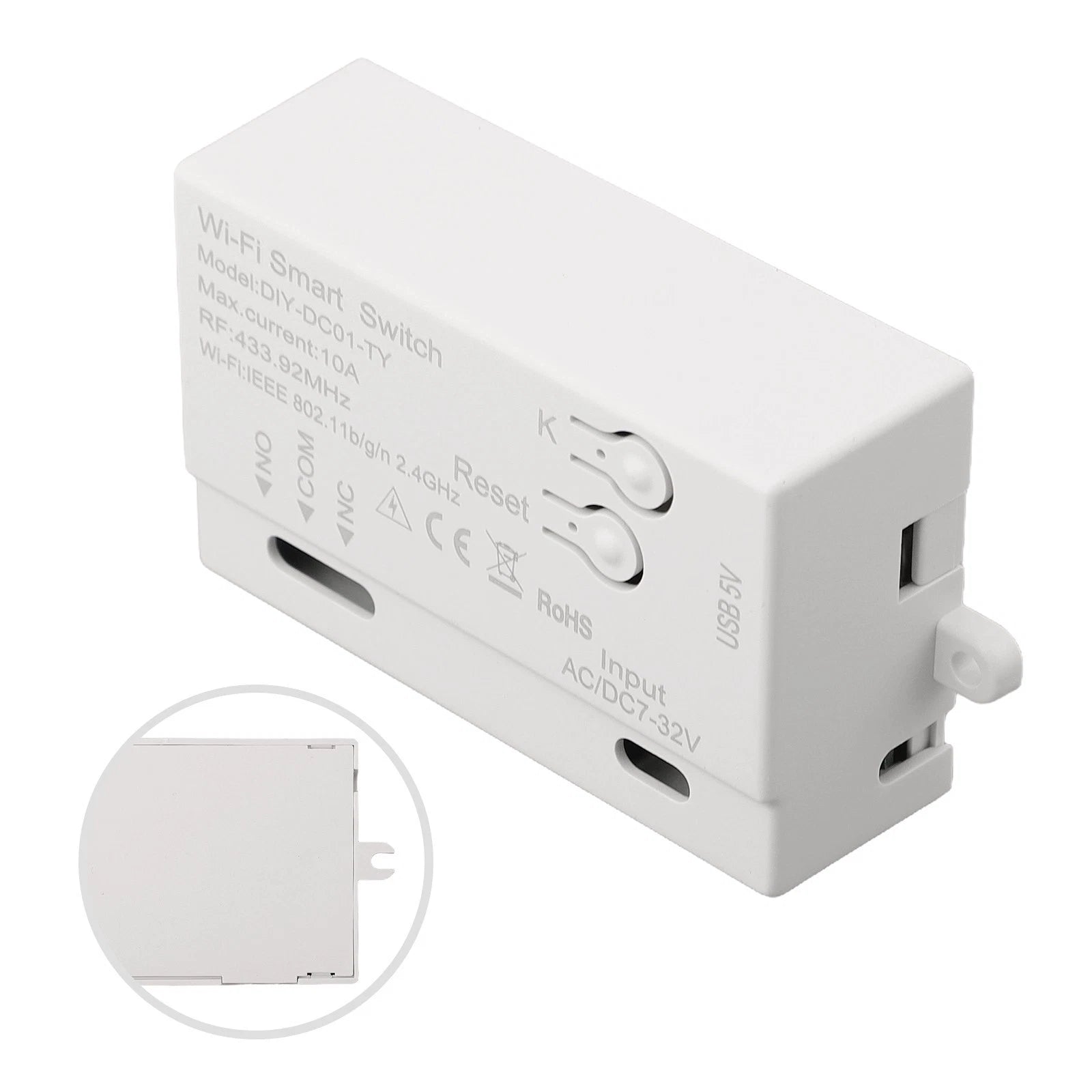 Smart WiFi Switch Module for Home Automation (Compatible with Tuya App)