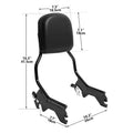 Sissy Bar Backrest & Docking Hardware for Harley Softail Slim Street Bob (2018–2023)
