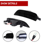 Smoke Lens White LED Rear Side Marker Lights for Mazda Miata MX-5