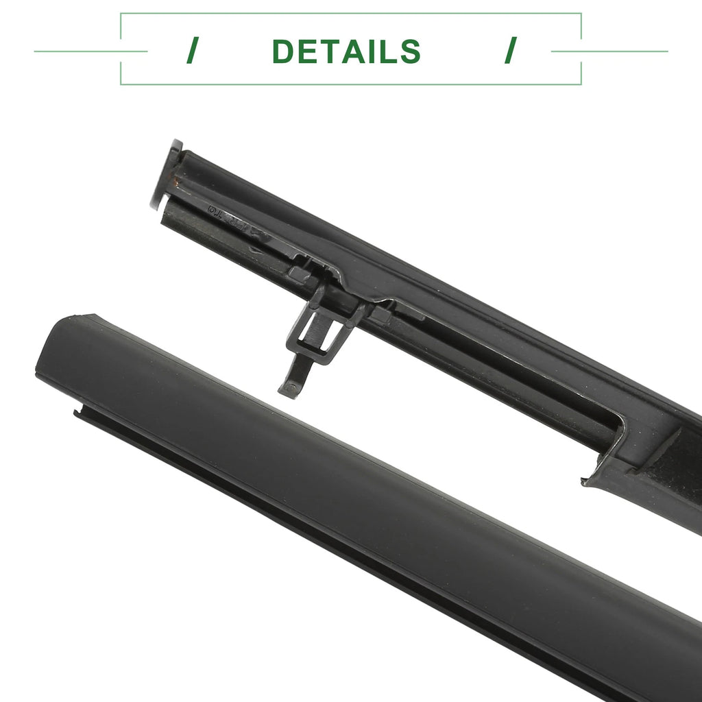 2pcs Rear Weatherstrip Window Seal No.72450T9AT01 for Honda 
