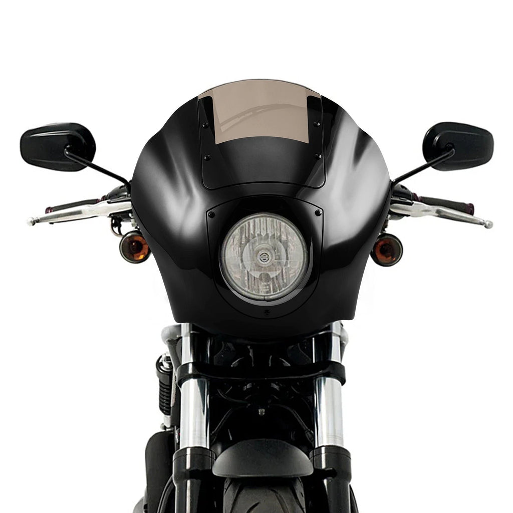 Quarter Fairing Windshield 49mm Fork Clamps for Harley Street-Bob FXBB (2018–2025)
