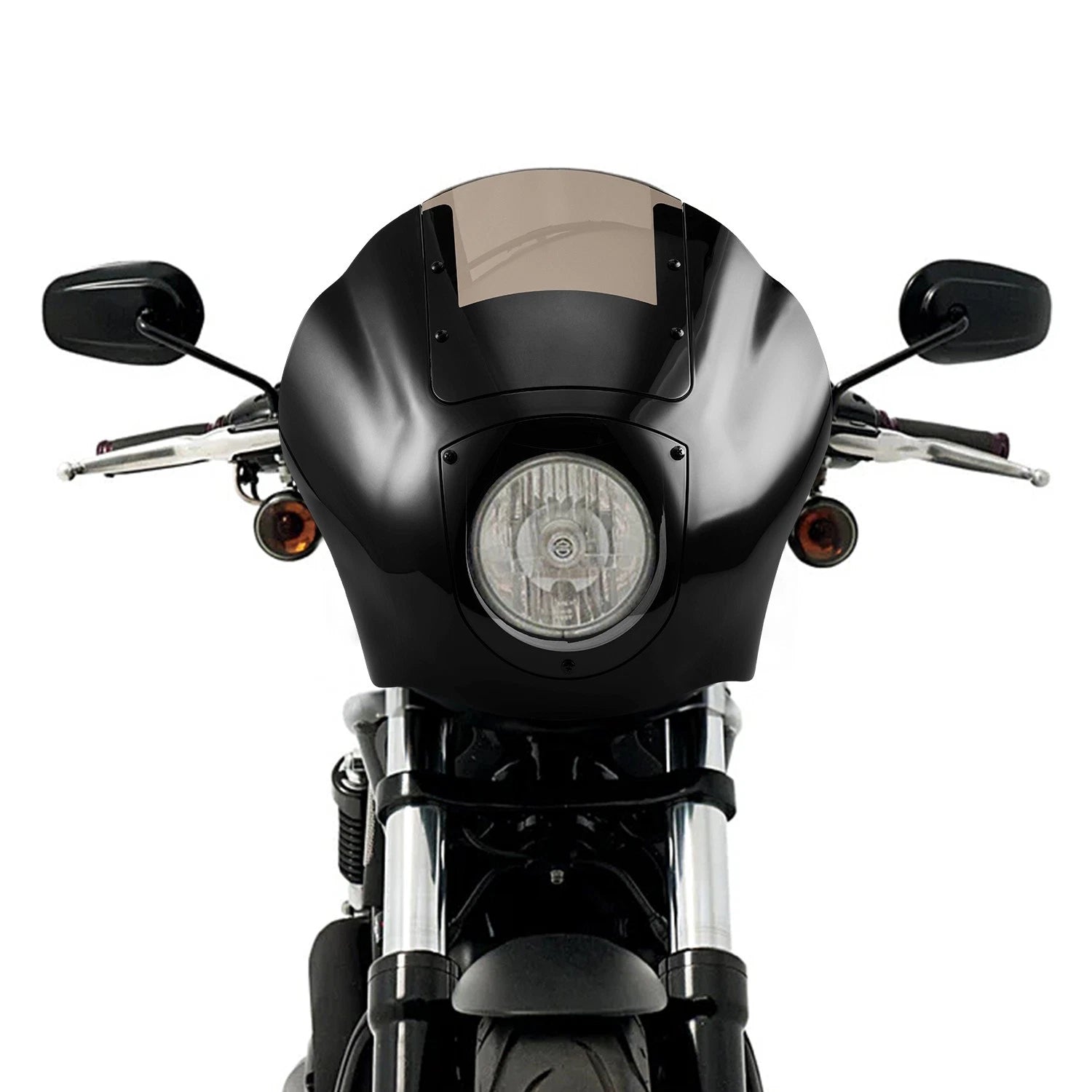 Quarter Fairing Windshield 49mm Fork Clamps for Harley Street-Bob FXBB (2018–2025)