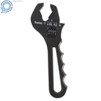 Adjustable Wrench Tool for Hose End Fitting (Black Aluminum)