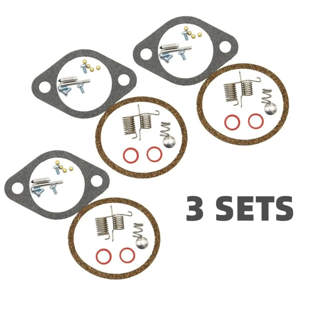 3X Carburetor Rebuild Kit FK10357 809735A1 for Mercury Force 90 (1990–1999)