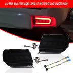 Set of 2 Smoked LED Fog Lights for Toyota Land Cruiser Prado (2010–2019)