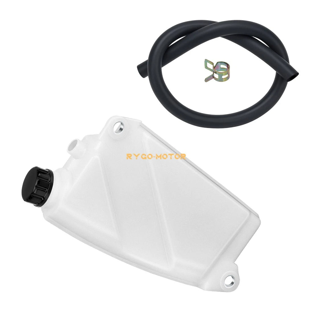Coolant Reservoir w/ Hose Cap Clip for Kawasaki FD501D FD750D FD791D (2000–2023)
