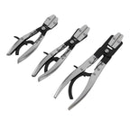 3X Hose Pinch Off Pliers Set for Auto Coolant Fuel Brake Lines (8-12")