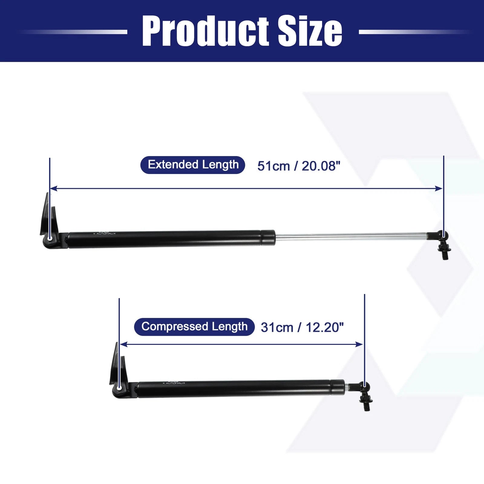 2 Pcs Rear Trunk Lift Supports Struts Gas Spring 63269SG032 for Subaru