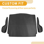 Cargo Liner Rear Trunk Mat for Toyota Corolla Cross (2021–2024) TPE Stripe