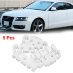 5pcs 50x16.5mm Plastic 4 Way Petrol Line Hose Retaining Clip for Volkswagen
