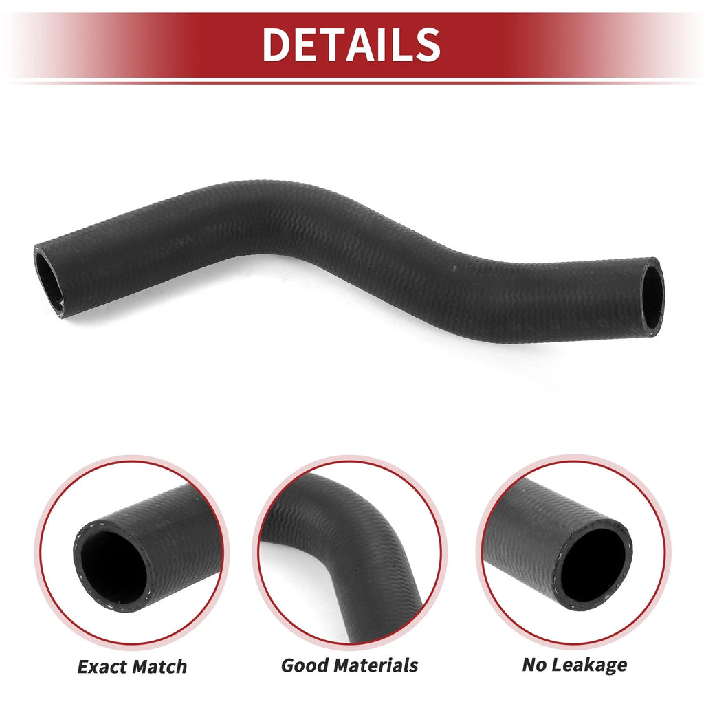 Radiator Hose for Honda CR-V 2.4L (2002–2004) No. 19502PNB000 Rubber Black