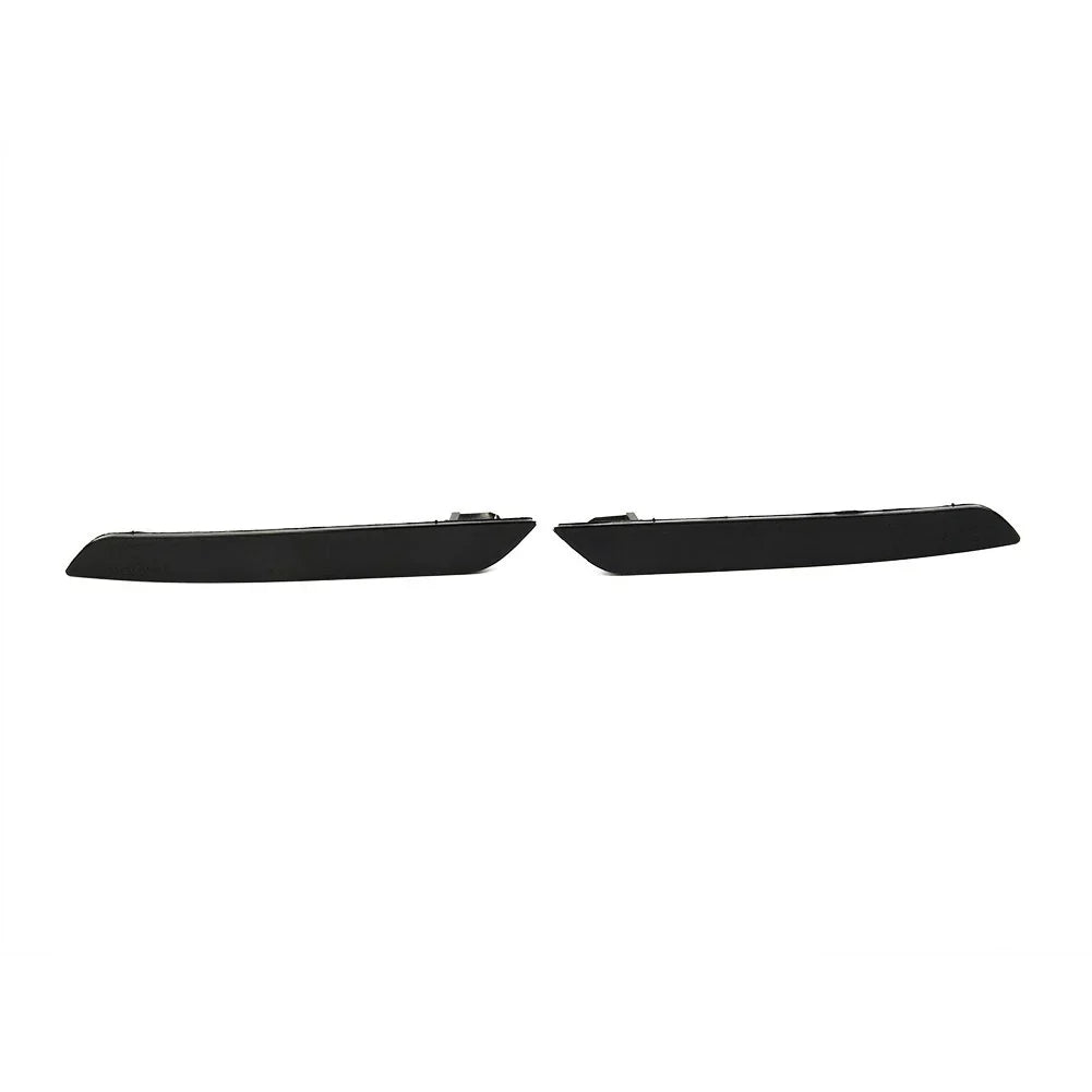 Smoked Black Side Logo Reflector Front Bumper Lamps