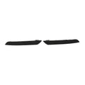 Smoked Black Side Logo Reflector Front Bumper Lamps