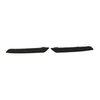 Smoked Black Side Logo Reflector Front Bumper Lamps