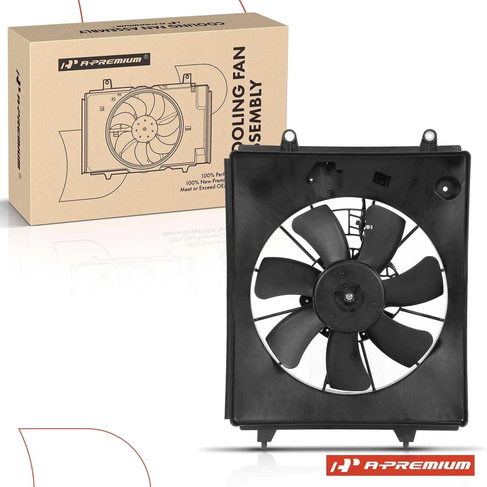 Cooling Fan Assembly with Shroud for Honda CR-V (2010–2011)