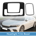 Set of 2 Headlight Trim Bezels for Honda Civic (2023–2024)