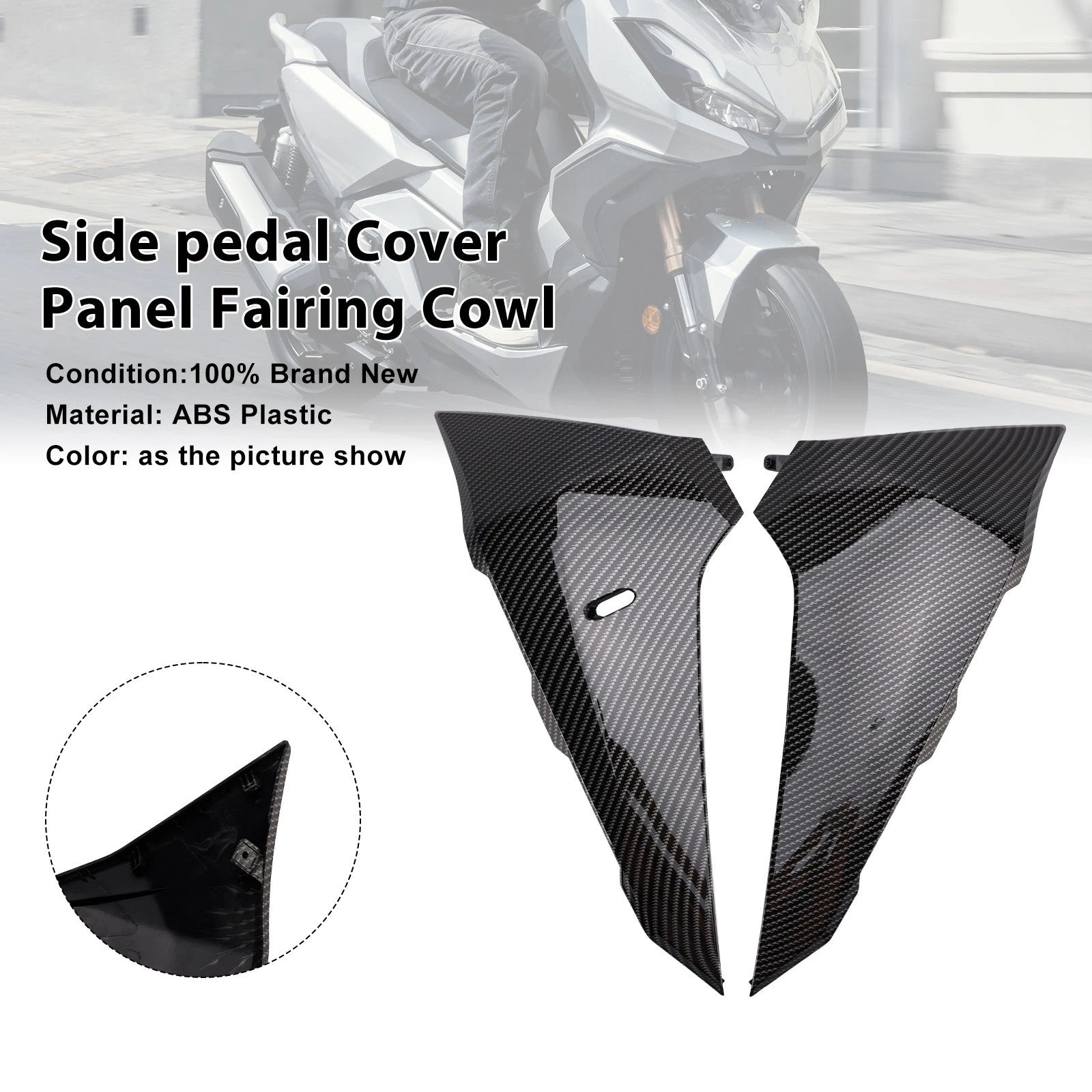 Side Pedal Cover Panel for Honda ADV 350 (2022–2025)